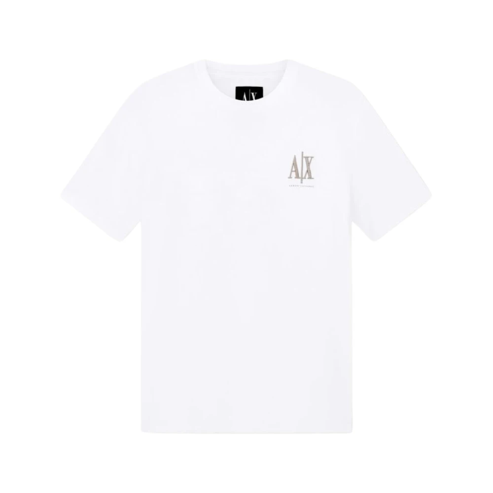 Armani Exchange Herren Weiß Oberteile, Sgröße: