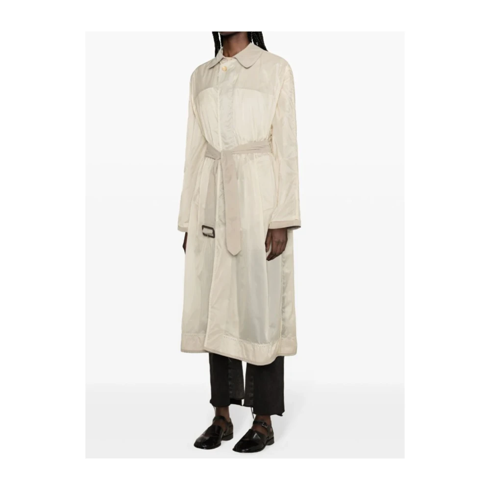 Maison Margiela Beige Trenchcoat Beige Dames