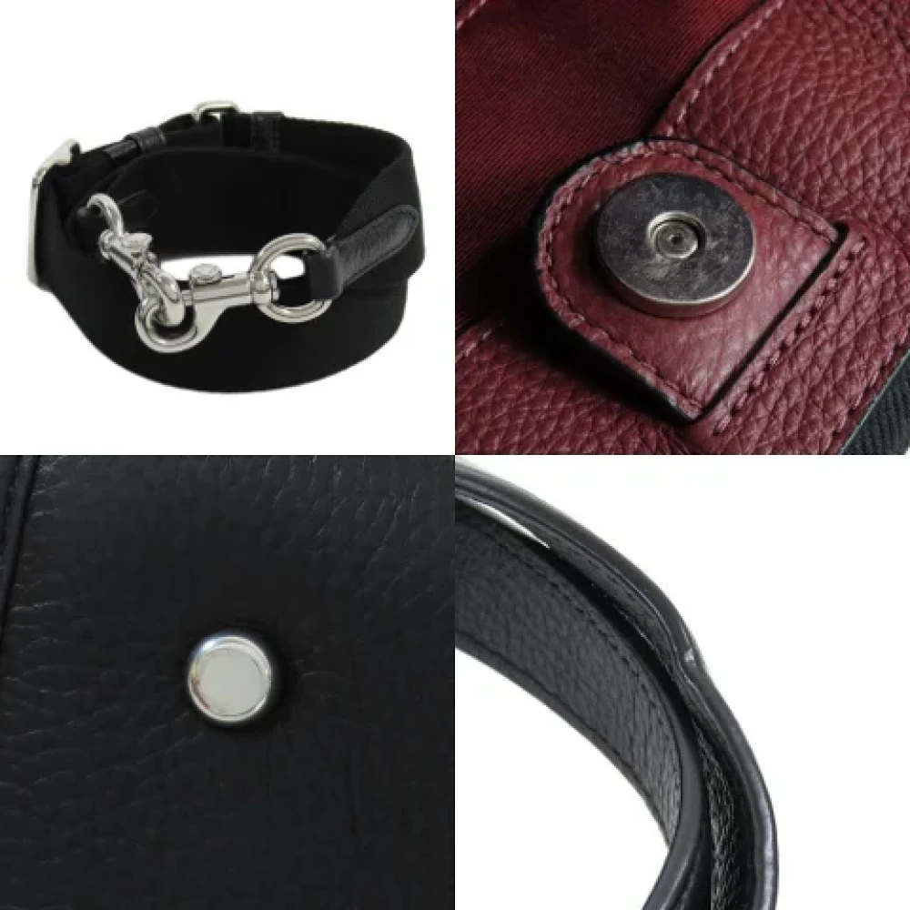 Coach Pre-owned Canvas shoulder-bags Black Dames