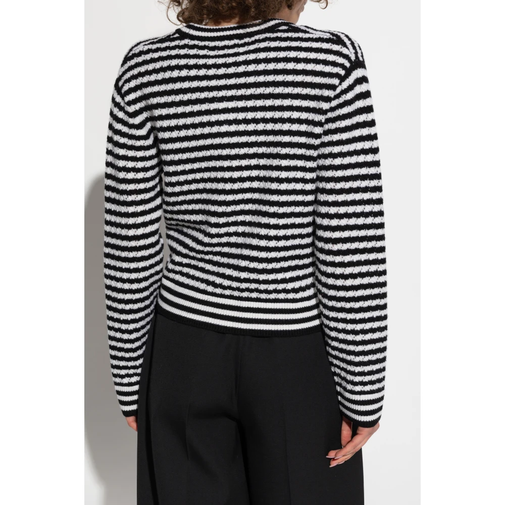 Anine Bing Wollen Vest 'Gwen' Black Dames
