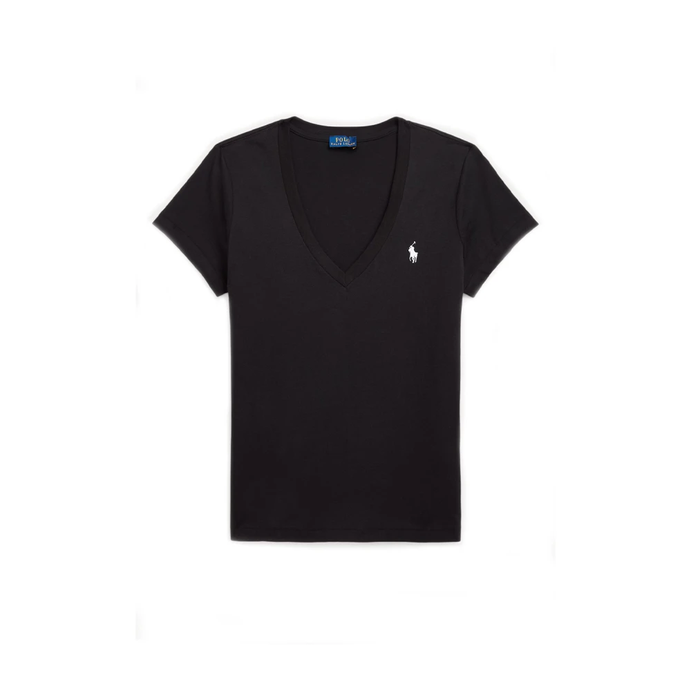 Polo Ralph Lauren Donna Nero Top, L, New,
