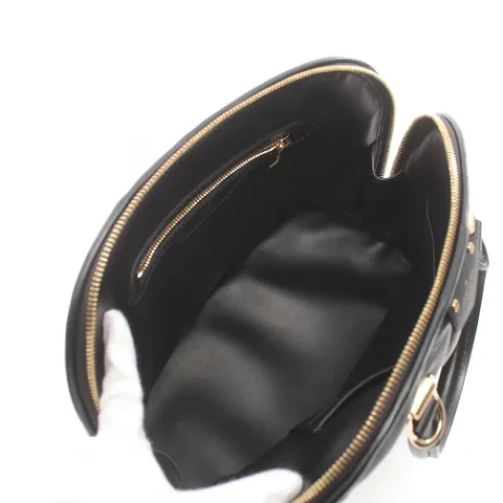 Louis Vuitton Vintage Pre-owned Leather handbags Black Dames