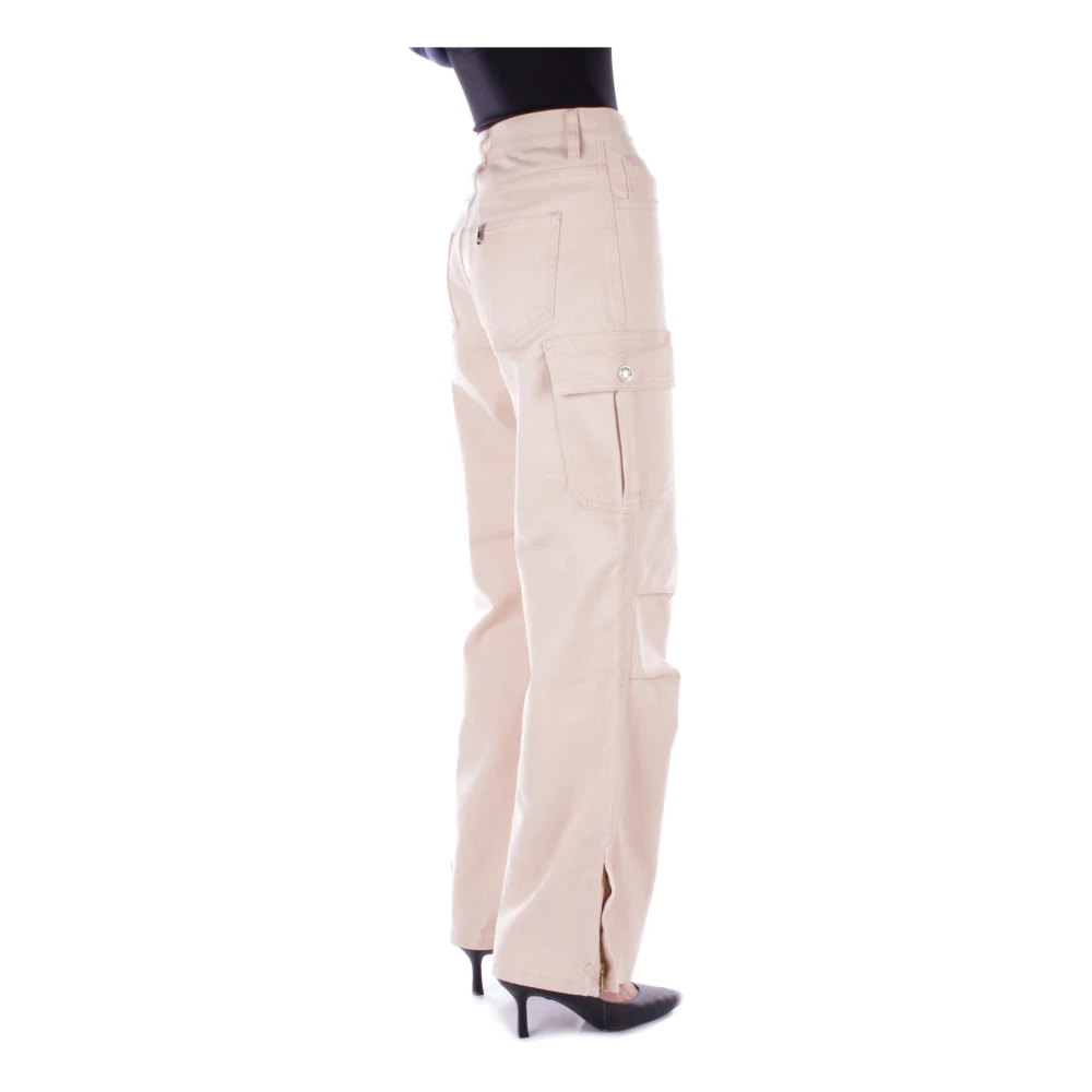 Liu Jo Wide Trousers Beige Dames