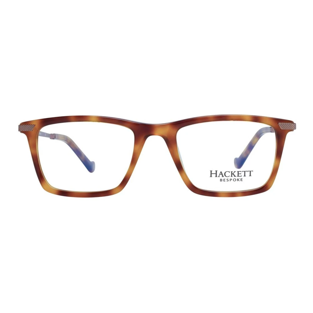 Hackett Blauw Filter Rechthoekige Optische Monturen Brown Heren
