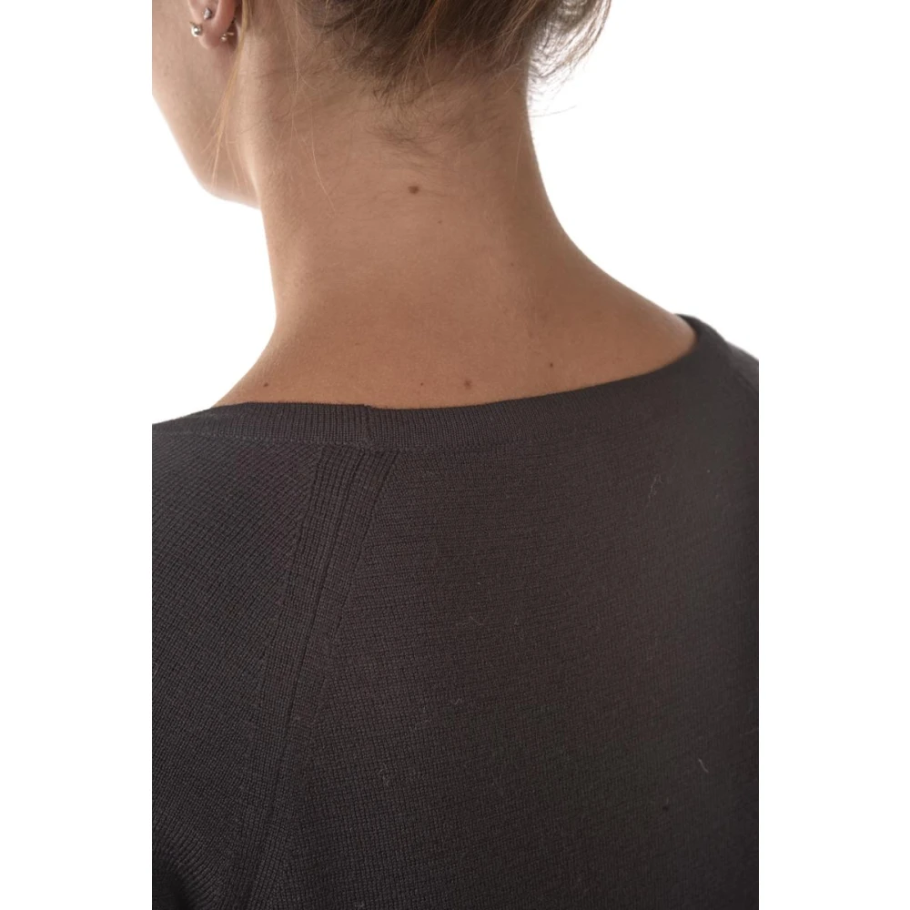Max Mara Elegante Badia Jurk voor Vrouwen Black Dames