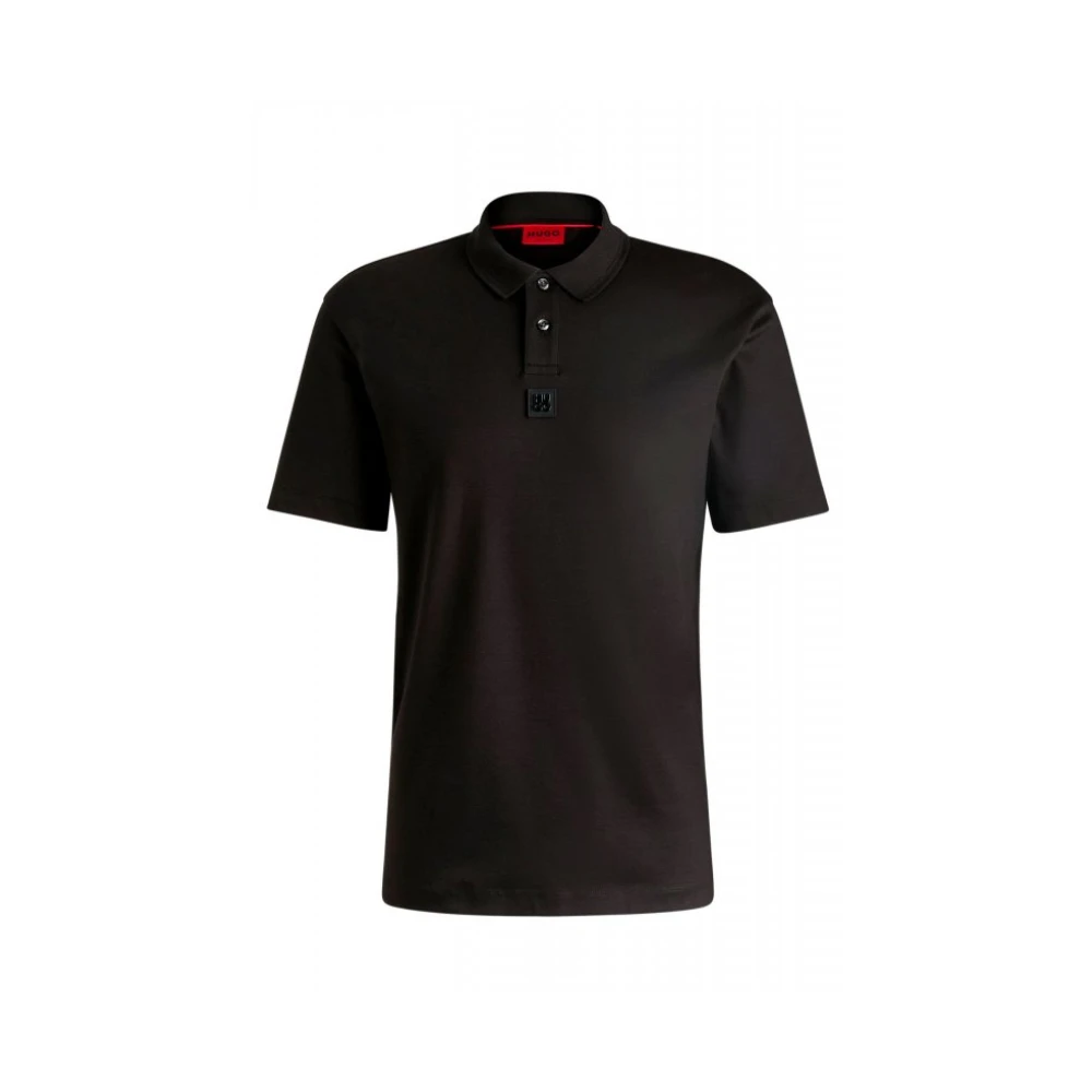 Hugo Men's Black Deabono D Polo - Polo Shirts - L - Tops