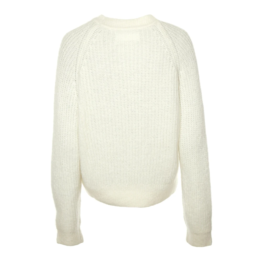 Samsøe Chunky Knit Sweater Salayla White Dames