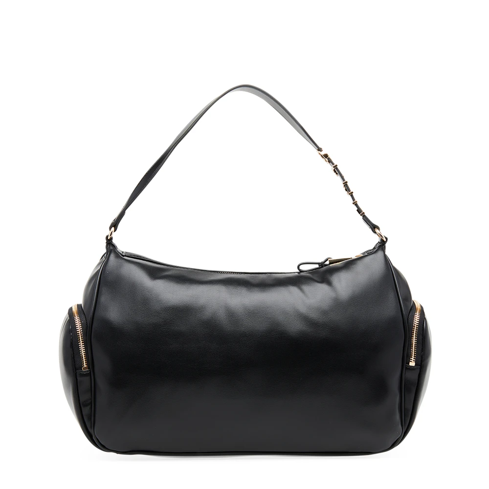 Liu Jo Zwarte schoudertas met ritssluiting Black Dames