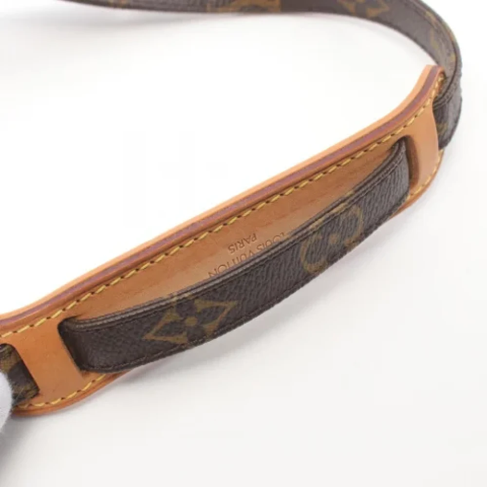 Louis Vuitton Vintage Pre-owned Leather shoulder-bags Brown Dames