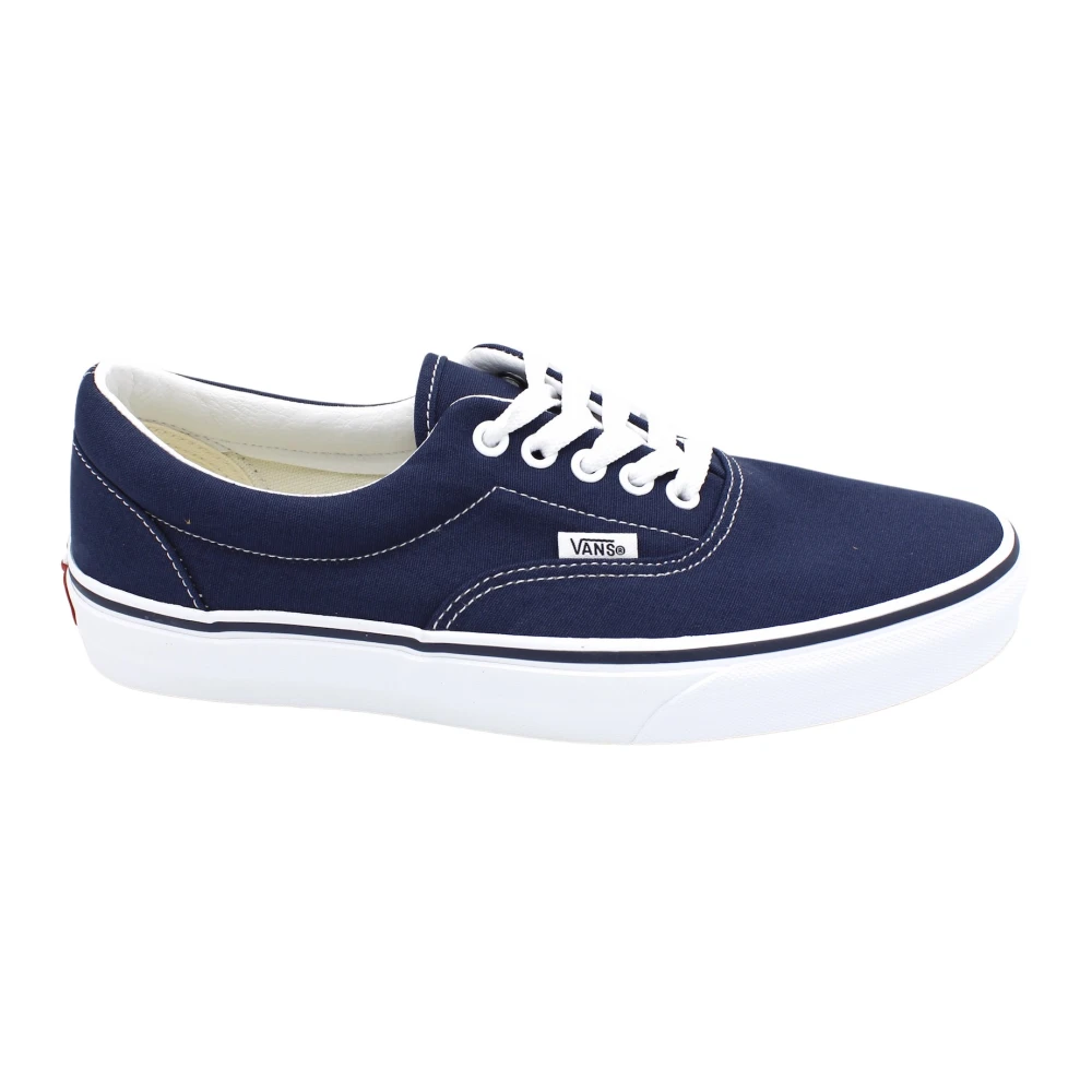 Vans Canvas Veters Rubberen Zool Sneakers Heren Schoenen Blauw