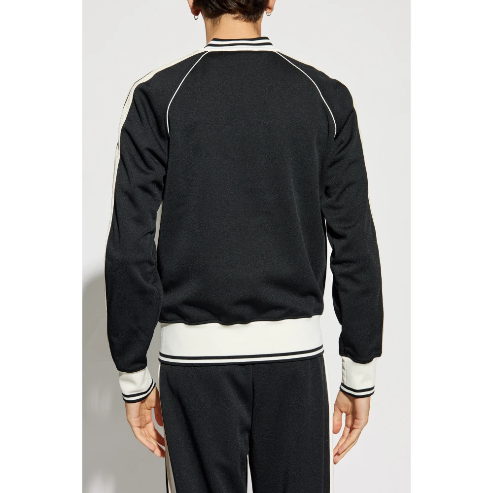 Palm Angels Ritssluitingssweatshirt Black Heren