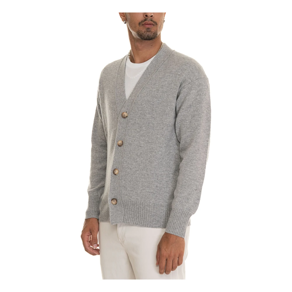 Gran Sasso Stijlvol Gebreid Vest Brown Heren