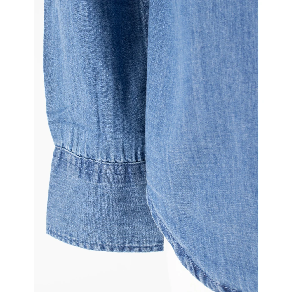 Aspesi Denim Shirts Blue Dames