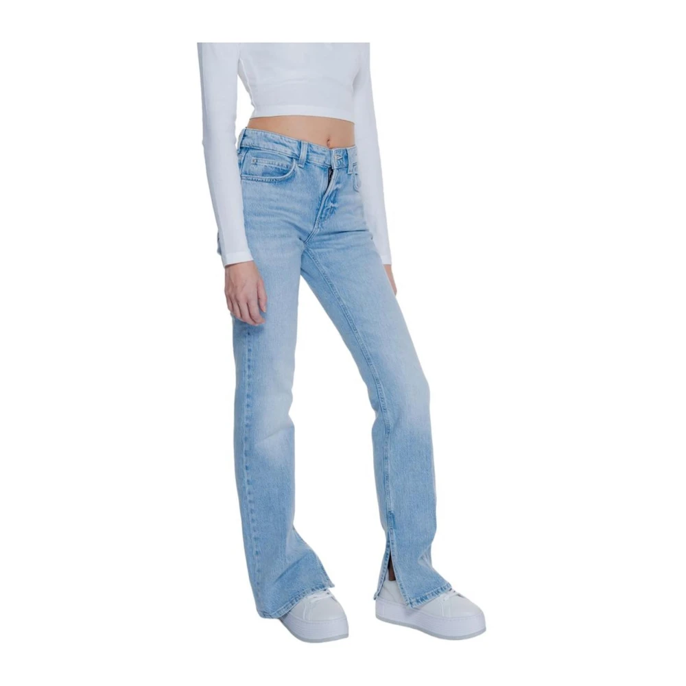 Guess Lichtblauwe Denim Jeans voor Vrouwen Blue Dames