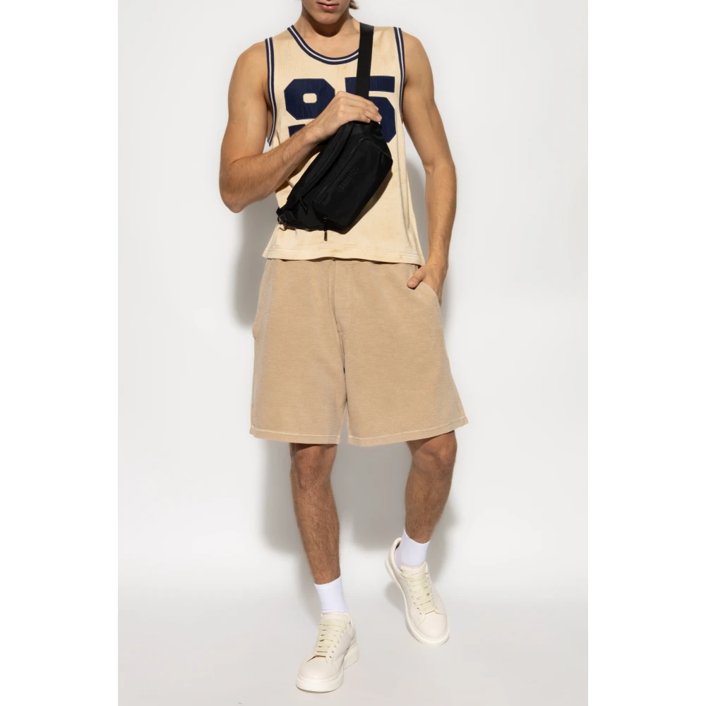 Dsquared2 Katoenen shorts Beige Heren