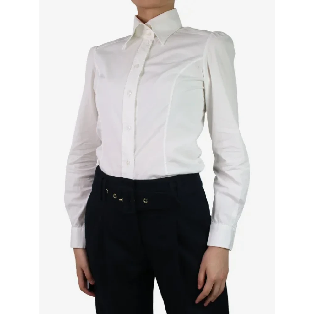 Dolce & Gabbana Pre-owned Fabric tops White Dames