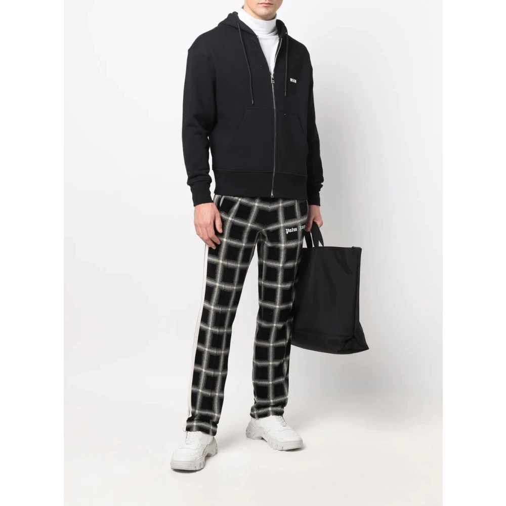 Msgm Zwarte Sweater Collectie Black Heren