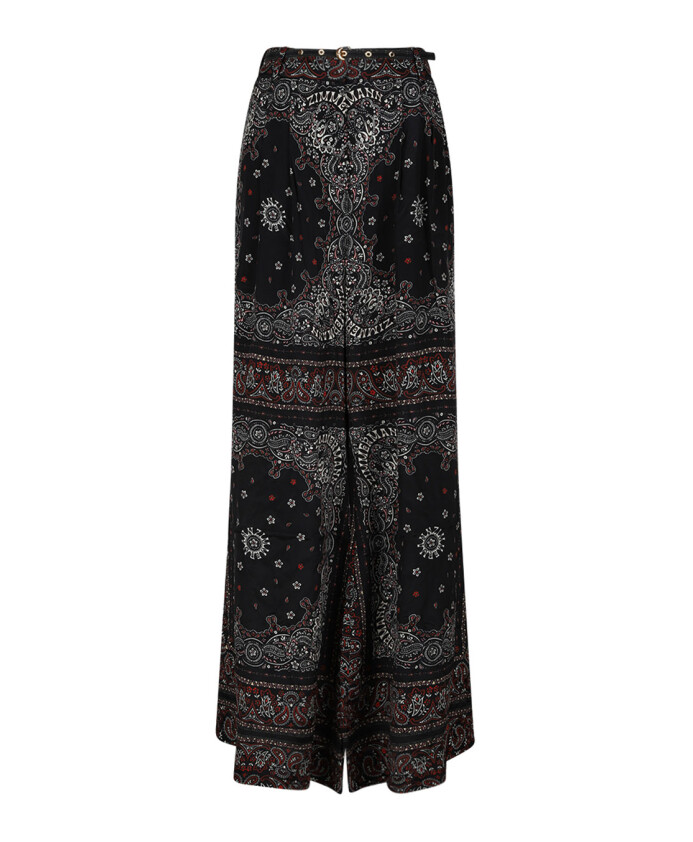 bandana-print-wide-leg-trousers