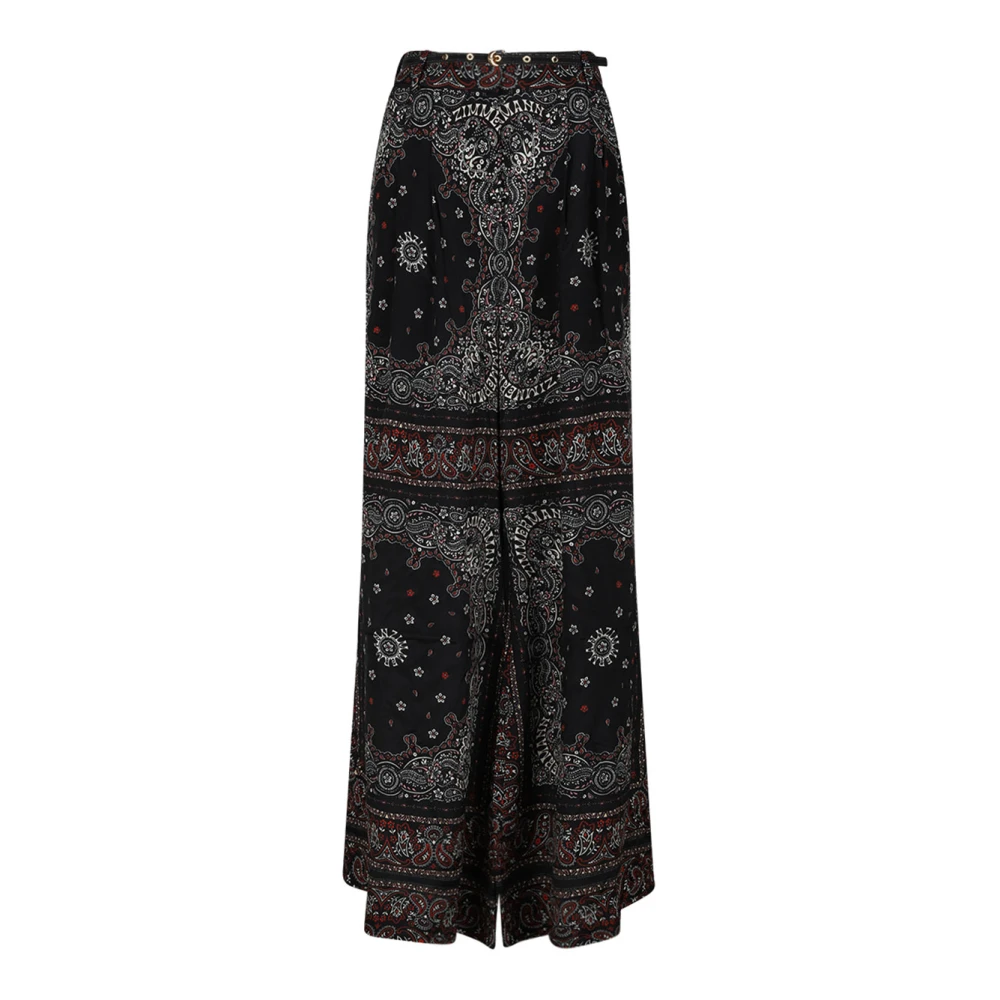 Trousers > Wide Trousers - - Zimmermann - Modalova