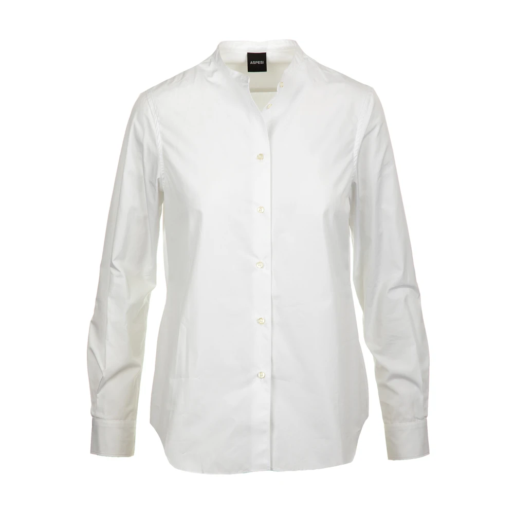 Aspesi Elegant en Comfortabel Shirt White Dames