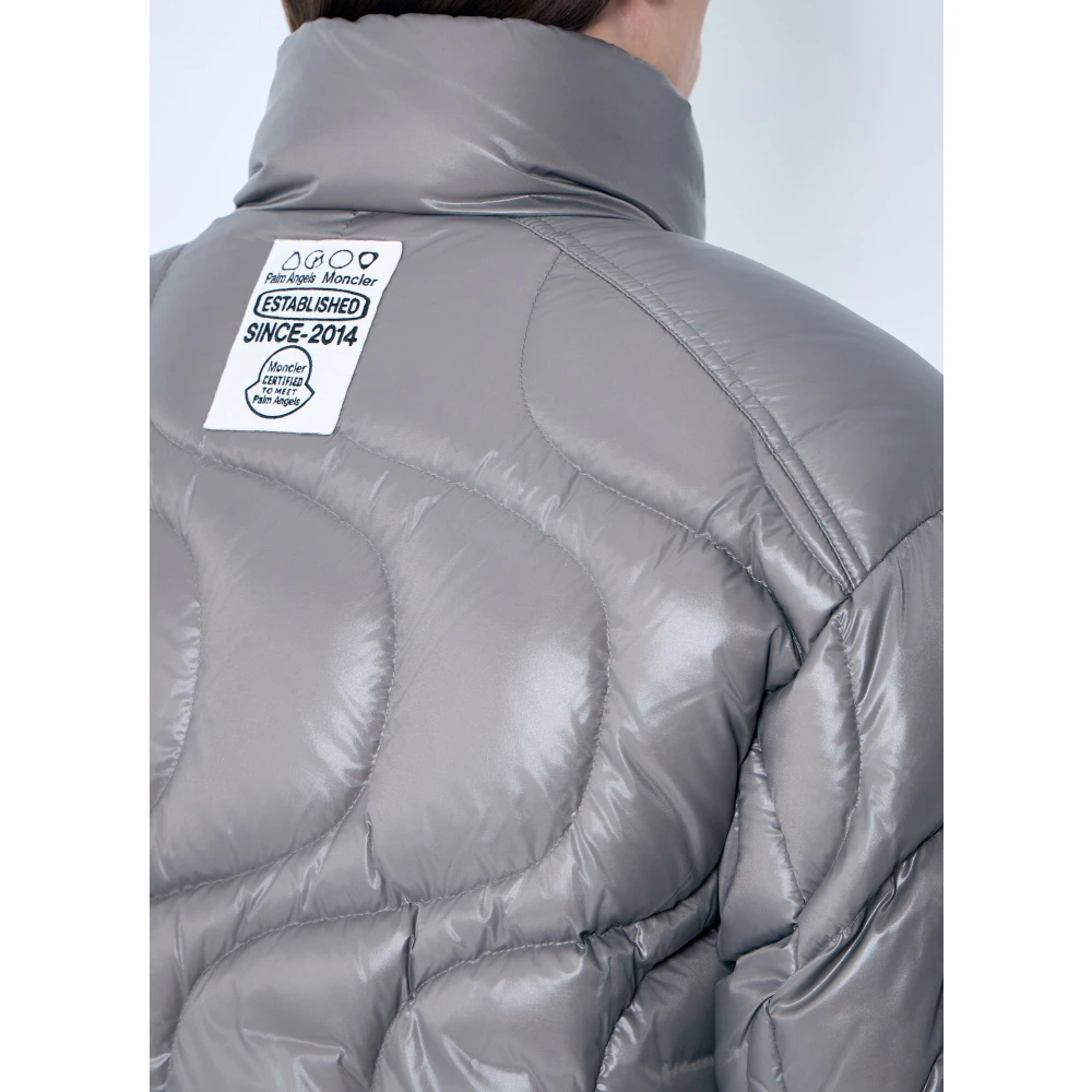 Moncler Golfmotief Donsjack Gray Heren