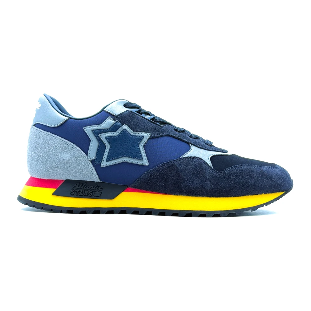 Atlantic Stars Blå Drac Sneakers Höst Vinter 2024/2025 Multicolor, Herr