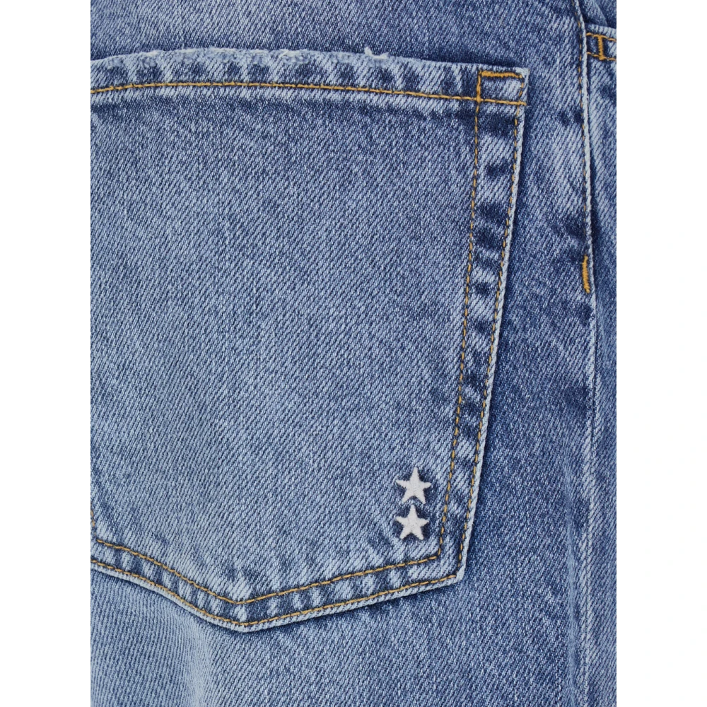 Icon Denim Blauwe Denim Jeans Gemaakt in Italië Blue Dames