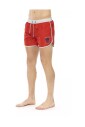 shorts-de-bain-rouge-vif-avec-impression-frontale