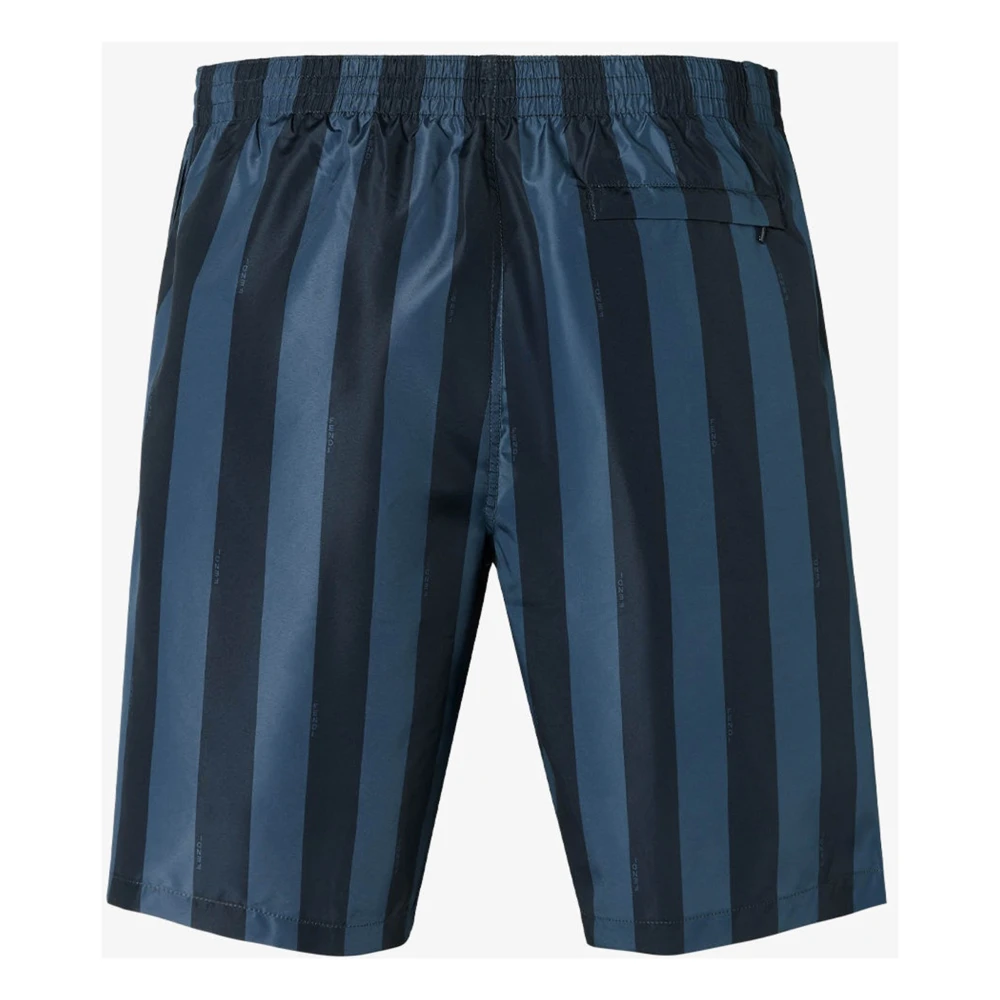 Fendi Blauwe zee kleding met elastische tailleband Blue Heren