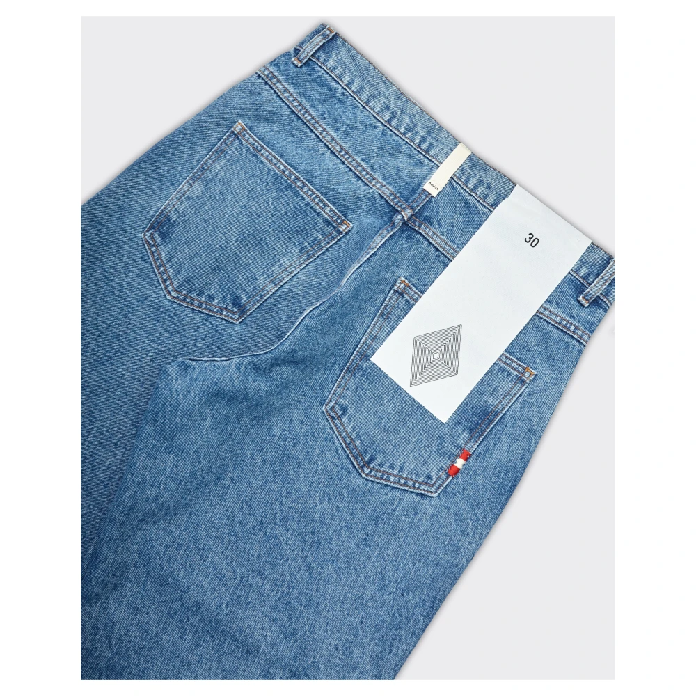 Amish Bernie Denim Blauwe Jeans Blue Heren
