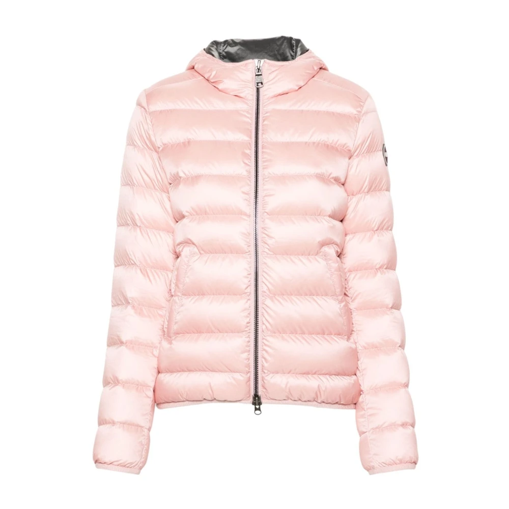 Colmar Rosa Satin Huva Dunjacka Pink, Dam