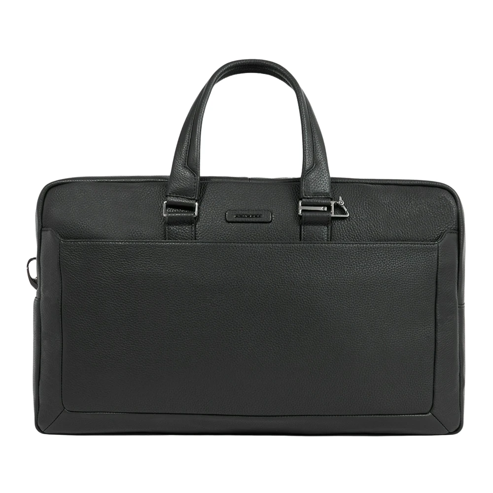 Piquadro Herr Svart Väskor One Size, Läder, Modus Special Weekend Bag