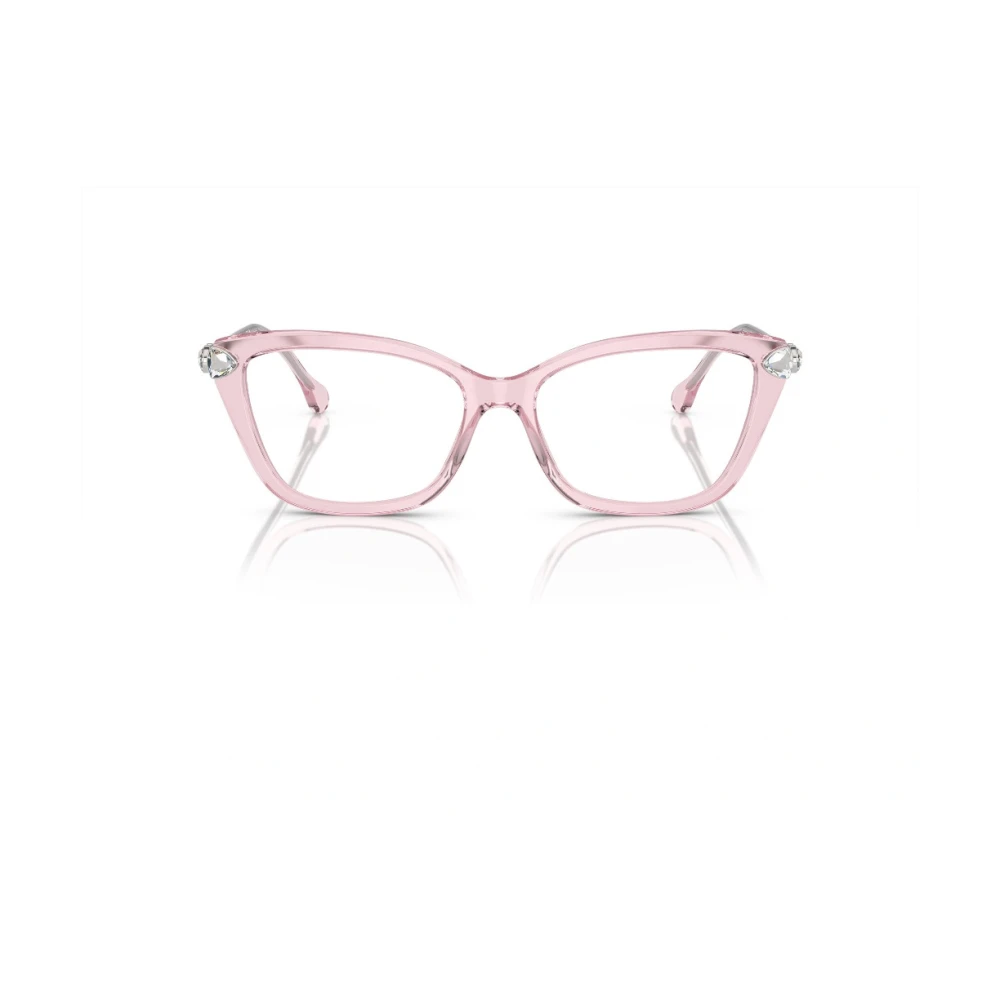 Swarovski Elegant och Glamorös Rosa Celluloidbåge med Ljuspunkt Pink, Unisex