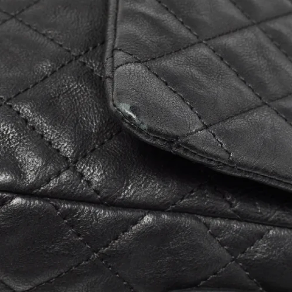 Chanel Vintage Pre-owned Leather chanel-bags Black Dames