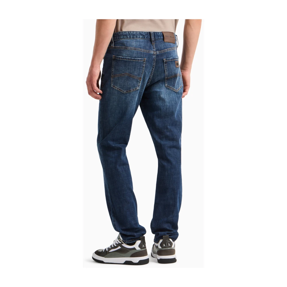 Armani Exchange Skinny Fit Denim Jeans Blue Heren