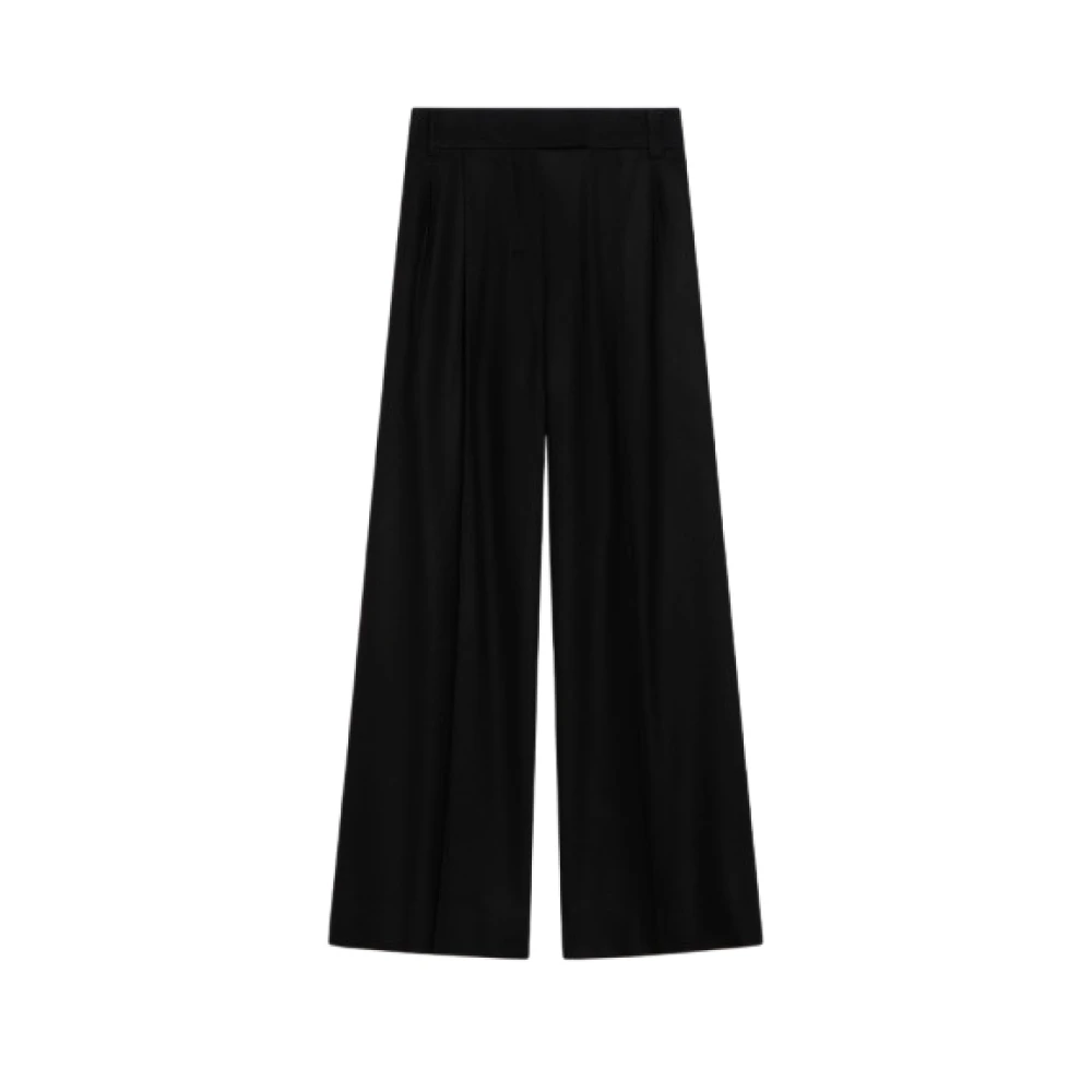 Max Mara Zwarte Broek voor Vrouwen Black Dames