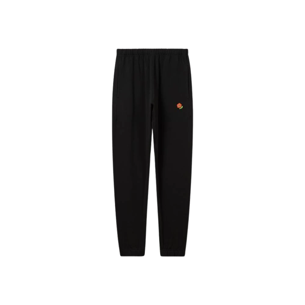 Kenzo Broderade Joggingbyxor Svart Black, Herr