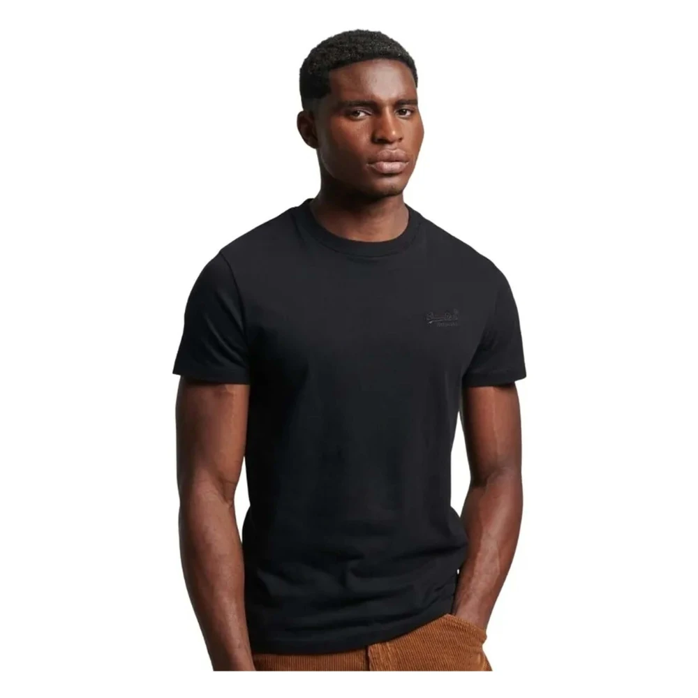 Superdry Essential Logo T-shirt Black, Herr