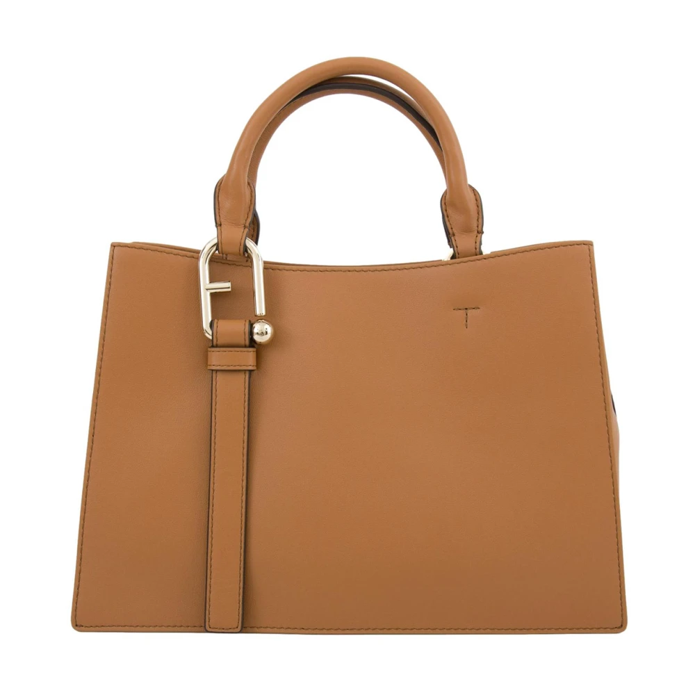Furla Leren Tassen Collectie Brown Dames