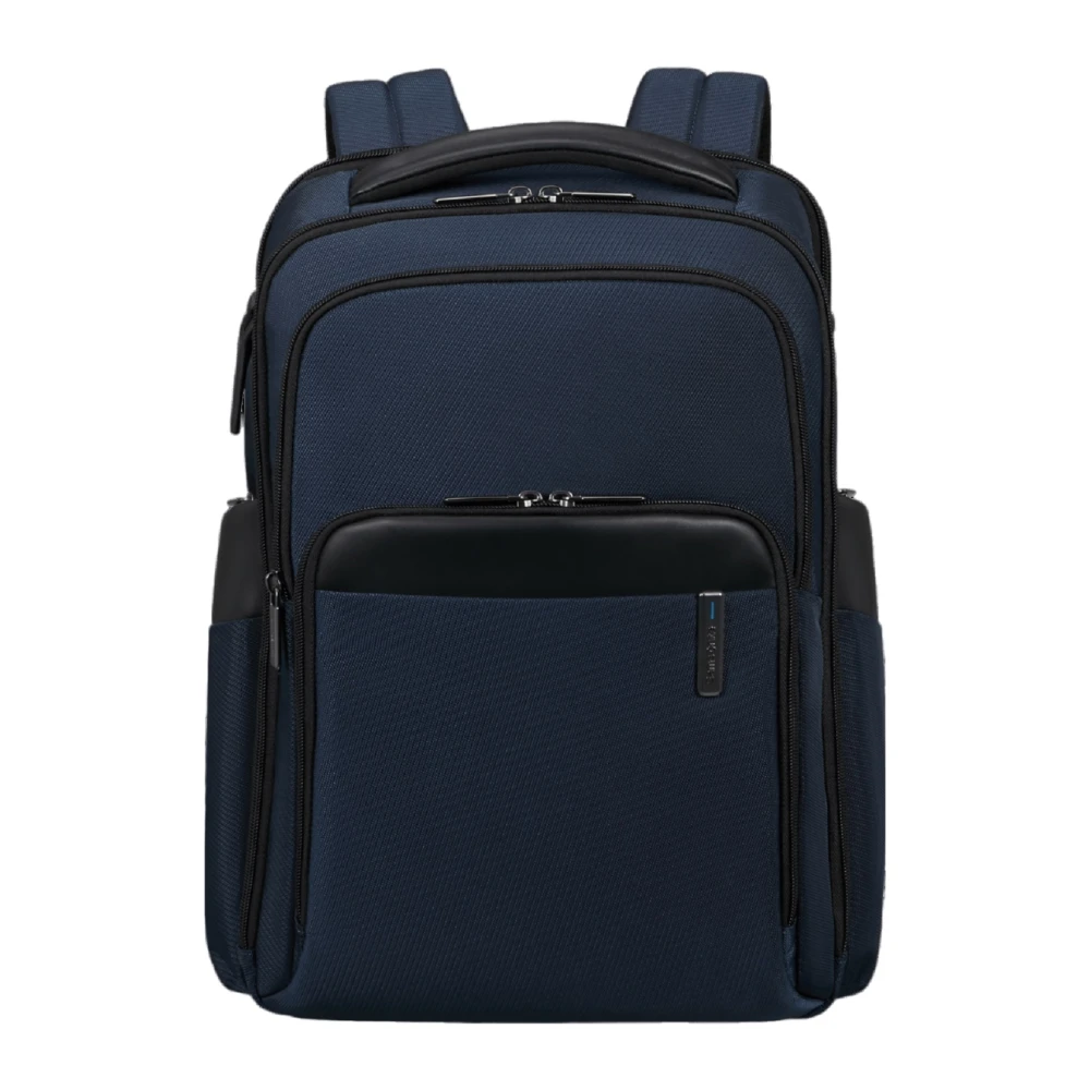 Samsonite Blauwe rugzak met gerecycled PET-stof Blue Unisex