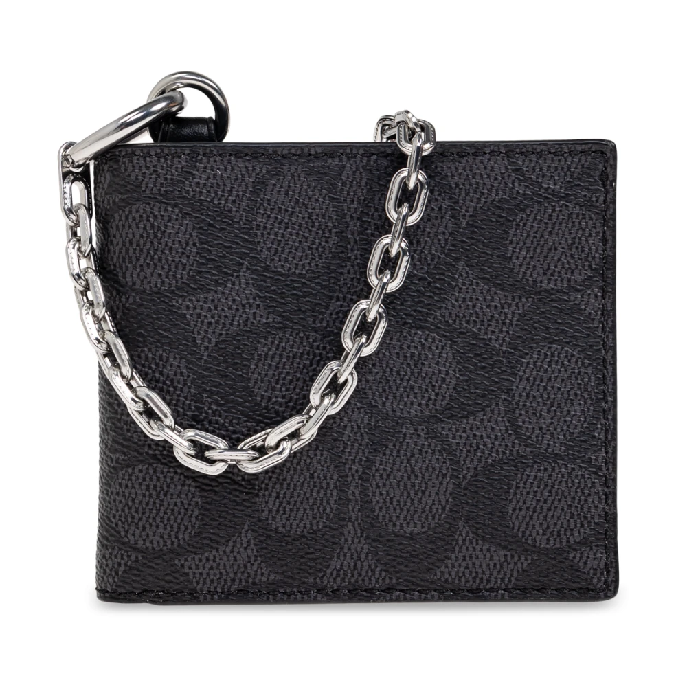Coach Portemonnee met ketting Black Heren