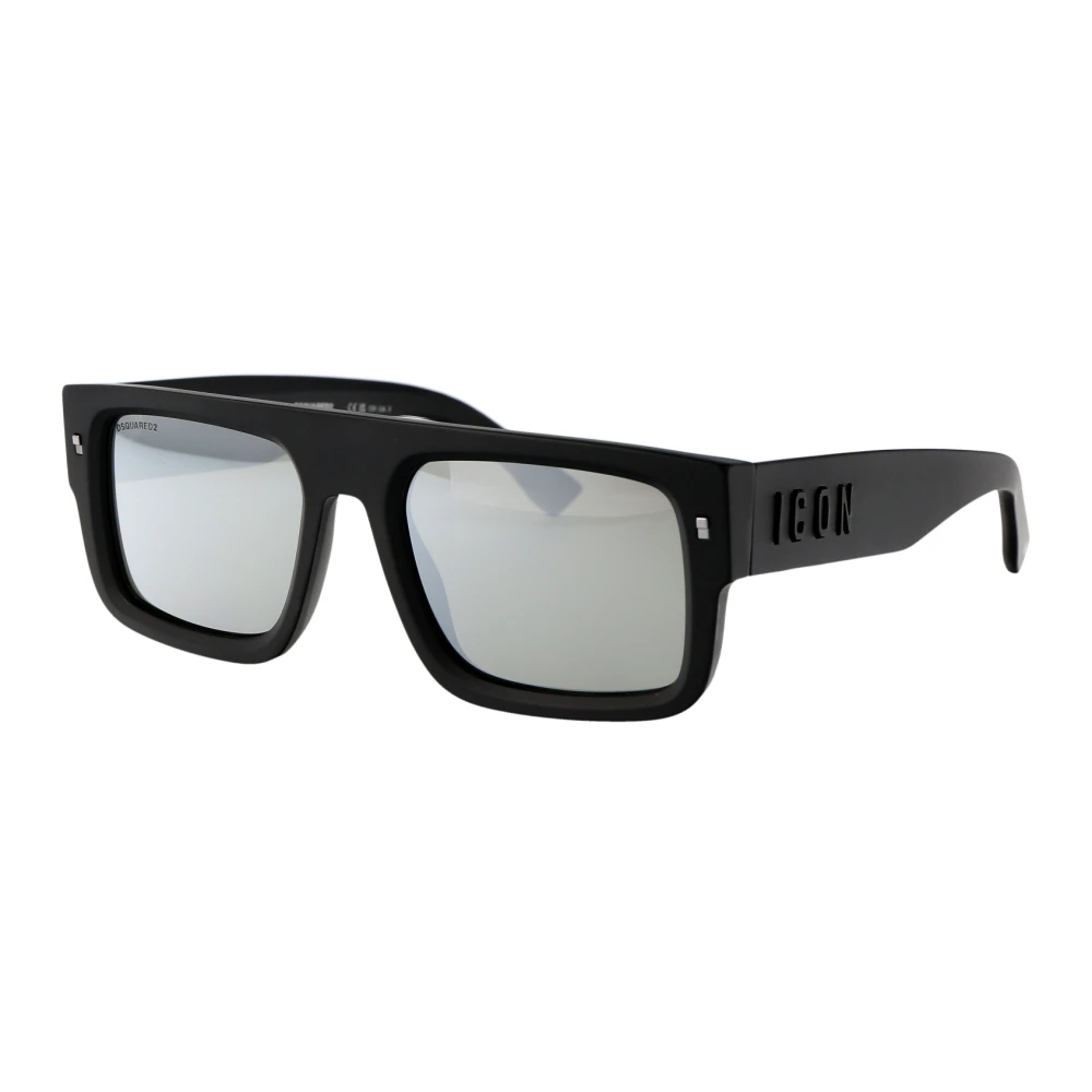 Dsquared2 Men's Black Sunglasses, 54 Mm, Icon 0008/S Sunglasses