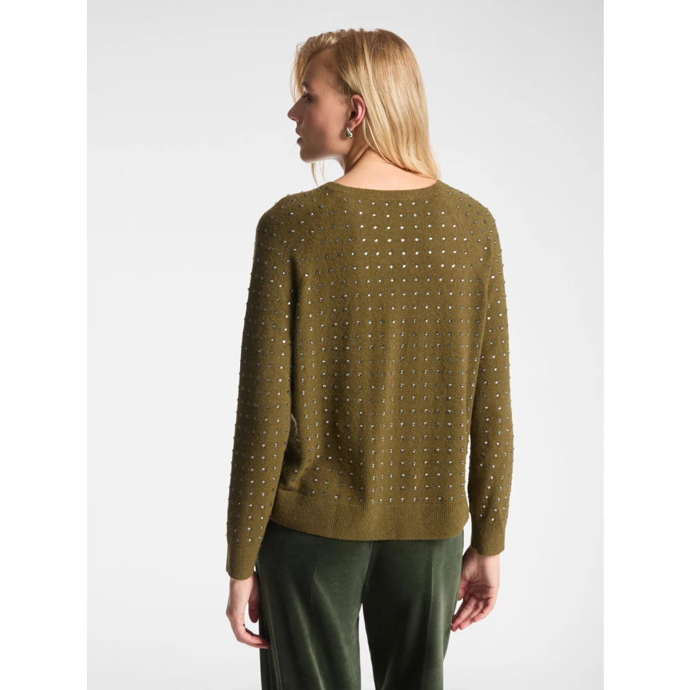 Elena Mirò Stijlvolle Maglie Shirt Green Dames