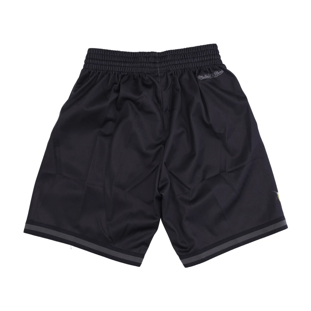 Mitchell & Ness BasketbalshortsBA Big Face 4.0 Black Heren