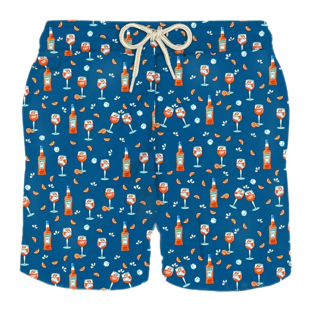 Mc2 Saint Barth Men's Multicolor Polyester Shorts And Boxers 4XL