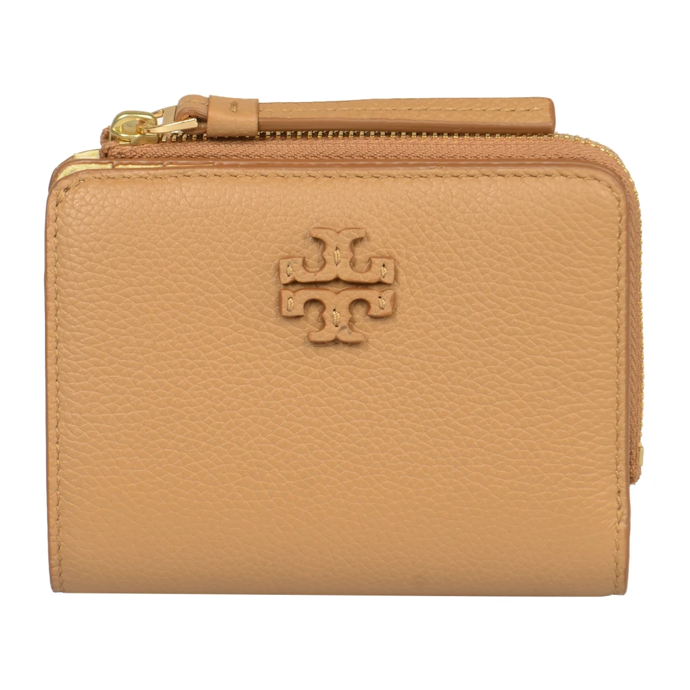 TORY BURCH Bi-Fold Portemonnees voor Vrouwen Brown Dames