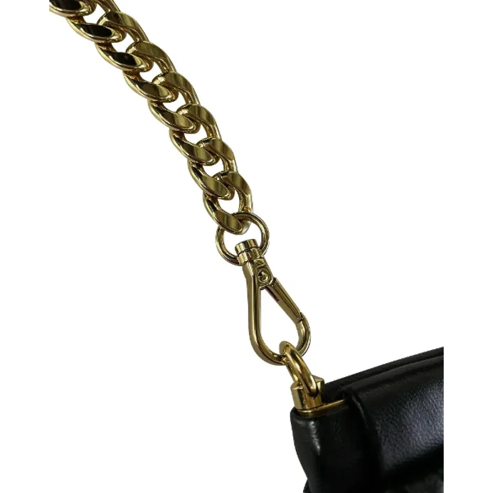 Miu Pre-owned Leather crossbody-bags Black Dames