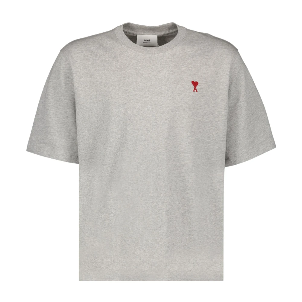 Ami Paris Uomo Grigio Top, L, New,