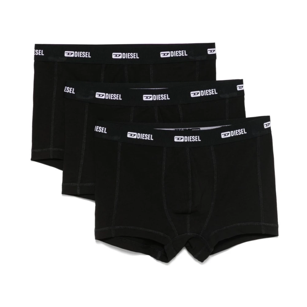 Diesel Herr Svart Underkläder Xl, Läder, Underkläder 3 Pack