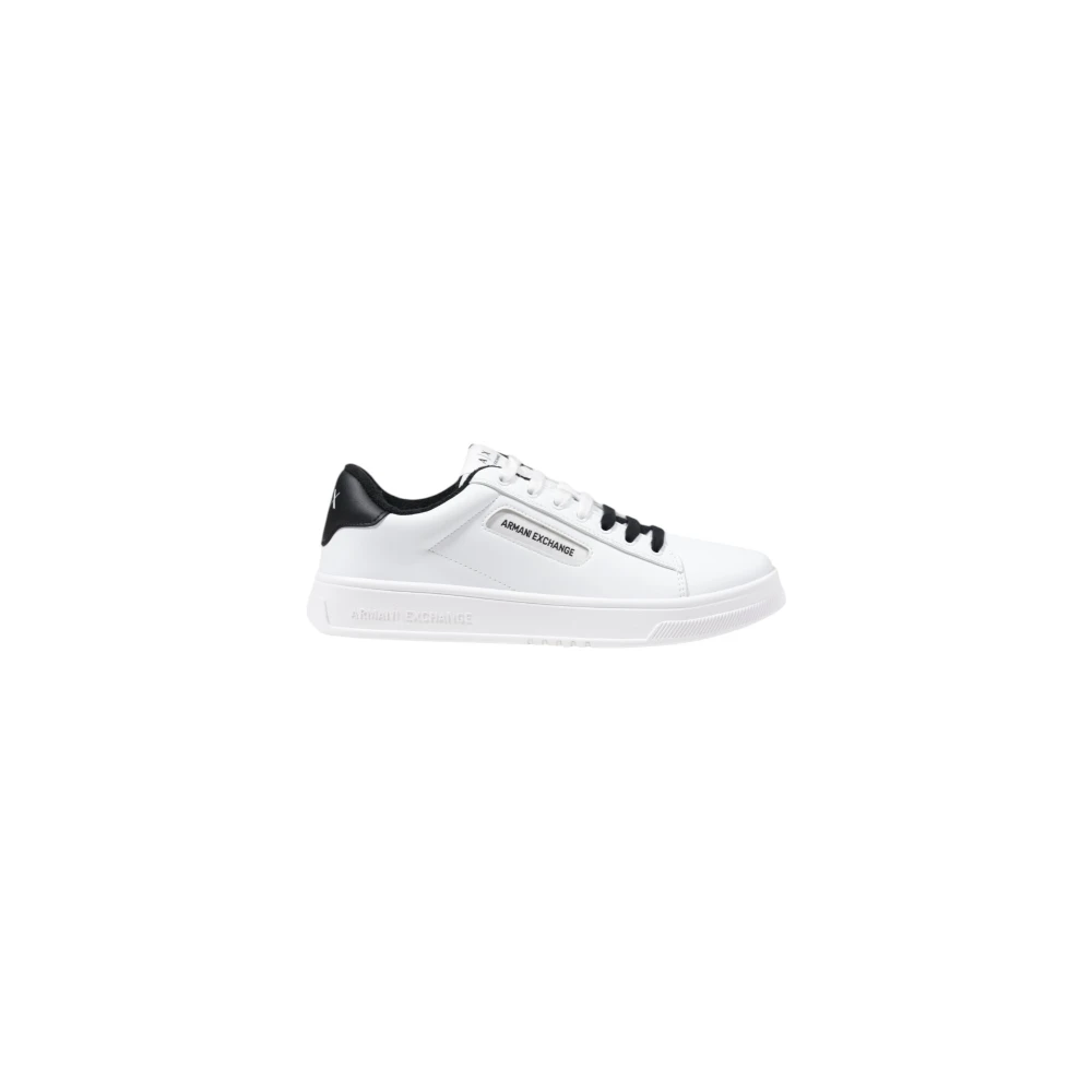 Armani Exchange Vita Slip-On Sneakers Vår/Sommar White, Herr